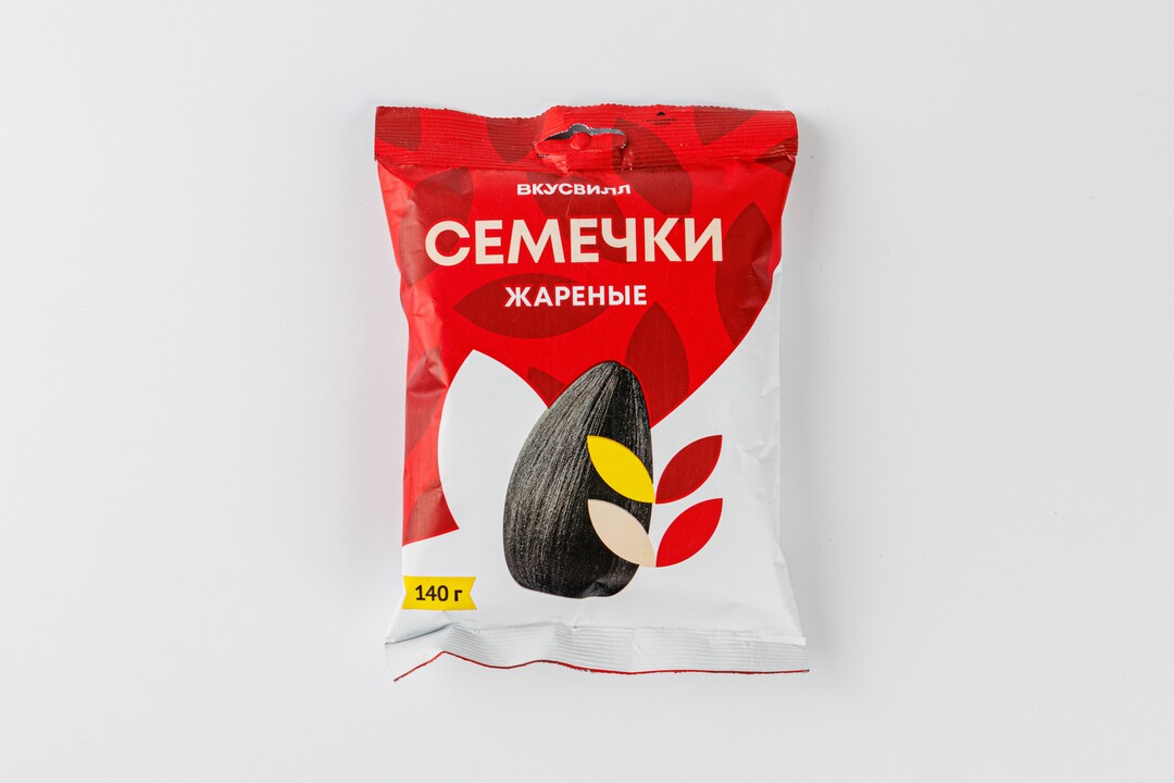 

Семечки крупные Вкусвилл жареные 140 г