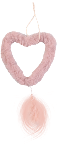 

Украшение елочное Homeclub плюшевое 17 см розовый, дизайн в ассортименте