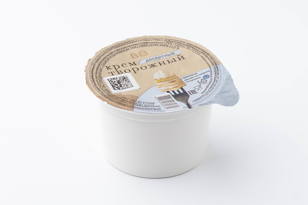 

Крем творожный ВкусВилл Десертный 15% 230 г
