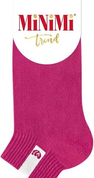 Носки женские MiNiMi Trend 4211 с эмблемой Fuxia фуксия Размер 39-41