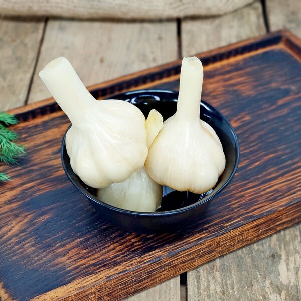 Чеснок белый крупный маринованный