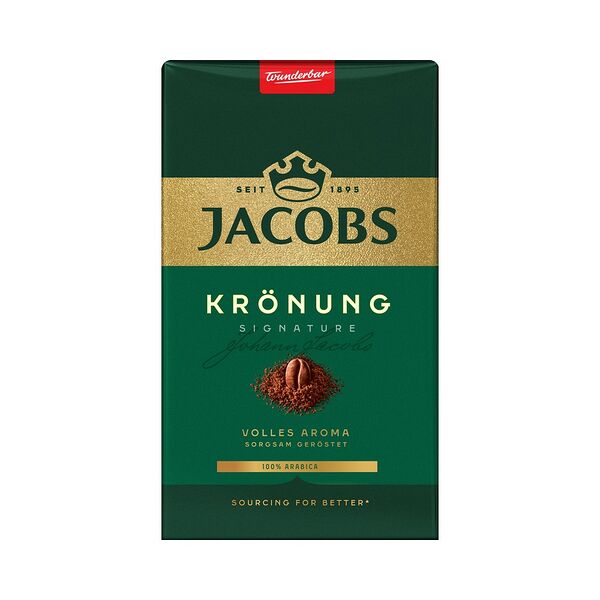 Кофе жареный молотый Jacobs kronung 500г