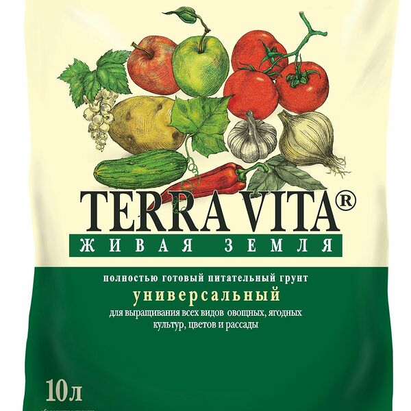 Грунт Terra Vita живая земля универсальный