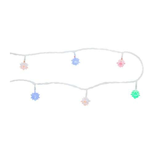 Гирлянда Льдинки 30led мультиколор/холодный свет LKS3145BMM 0.29 см