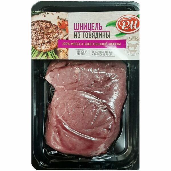 Шницель из говядины РМ АГРО категория А