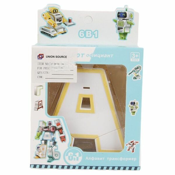 Буквы-трансформеры ZJM210921034 в ассортименте