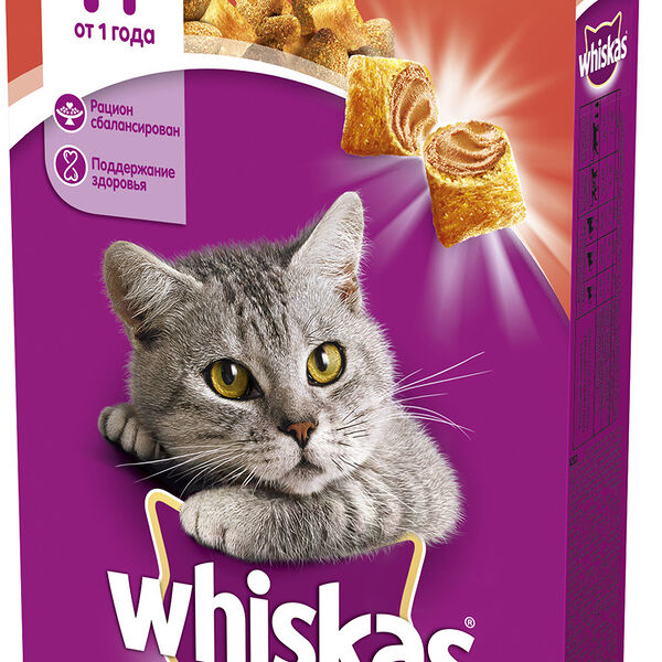 Корм для кошек Whiskas с кроликом, с говядиной