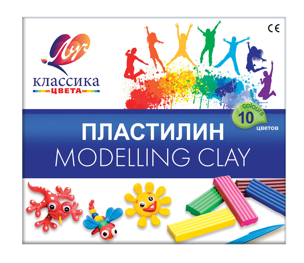 

Пластилин Луч Классика, 10 цветов