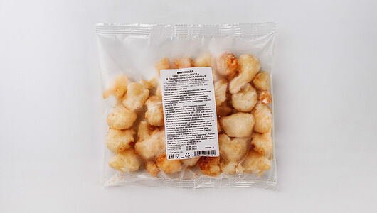 Цветная капуста в панировке обжаренная, быстрозамороженная(Продукт замороженный)