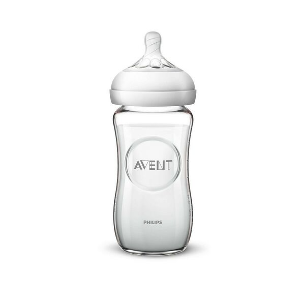 Бутылочка для кормления Natural 240 мл, стекло 81531 Philips AVENT