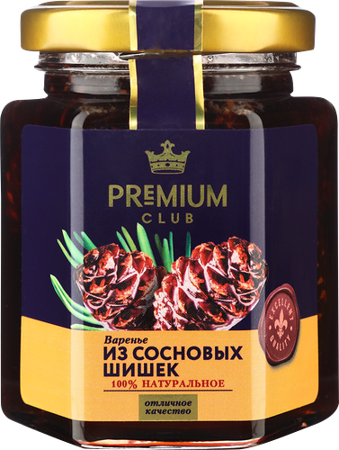Варенье Premium Club из сосновых шишек 240 г