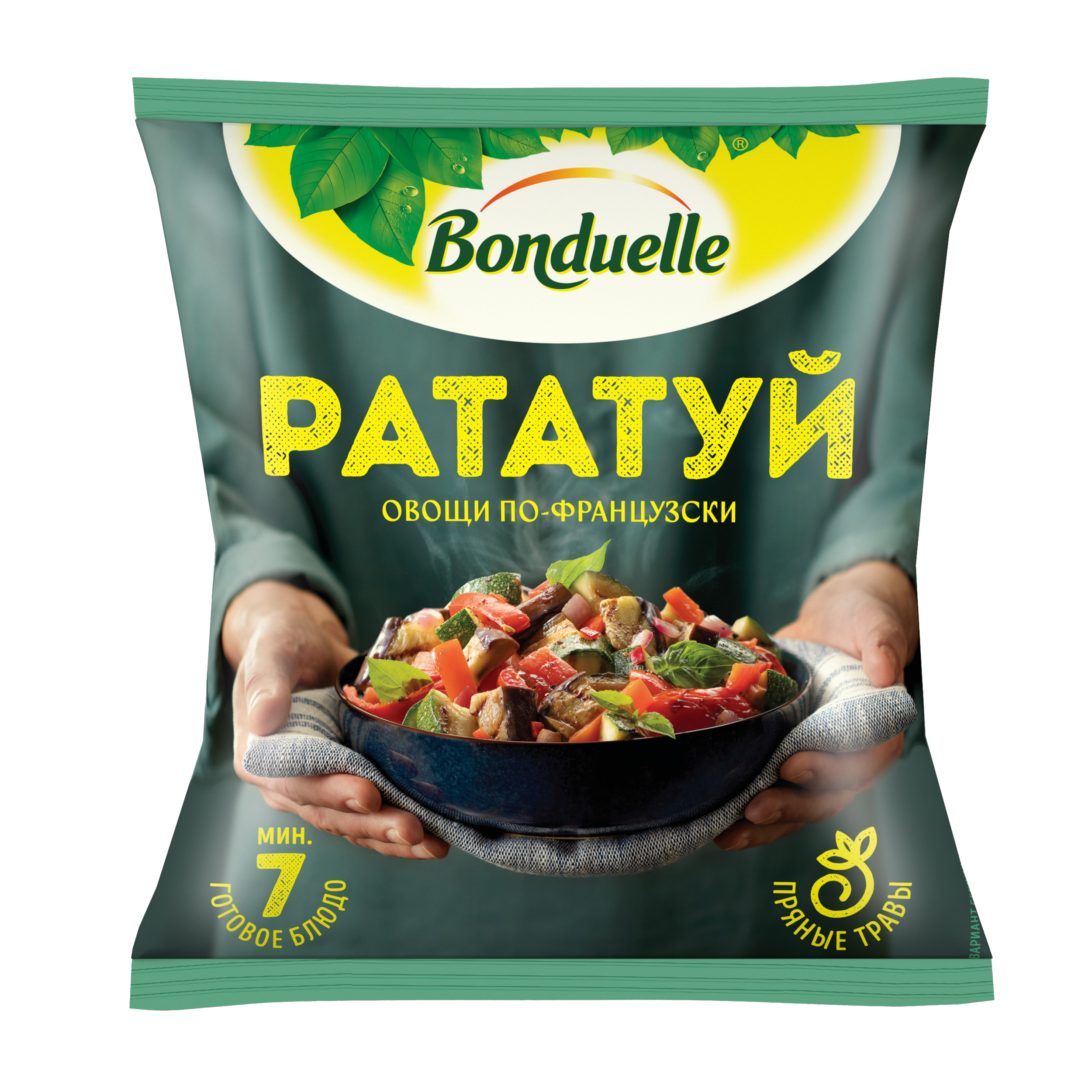 

Овощи Бондюэль Рататуй по-французски смесь замороженная 400 г