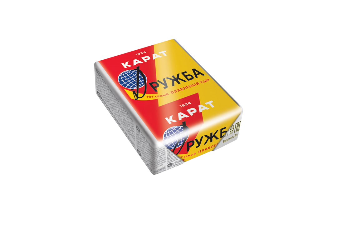 

Сыр плавленый Карат Дружба 45% БЗМЖ 90 г