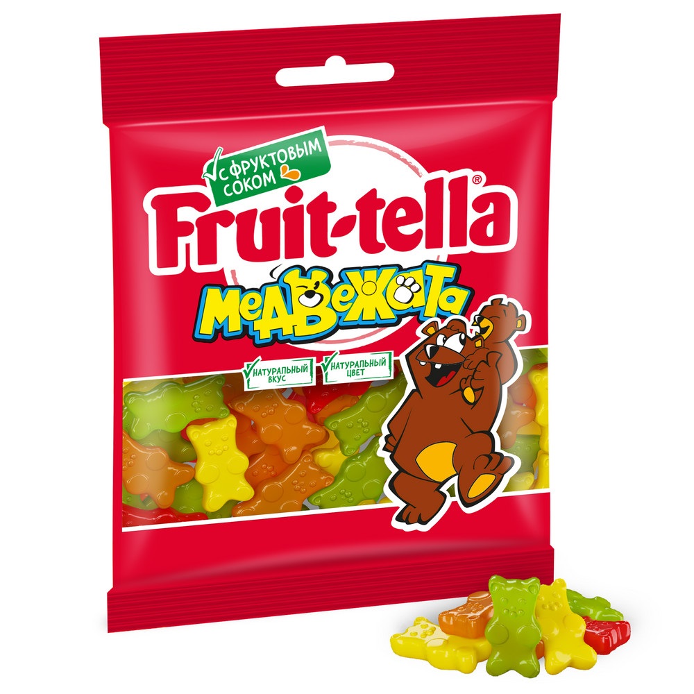 

Мармелад жевательный Fruittella Медвежата 70 г