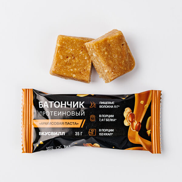 Батончик протеиновый Арахисовая паста 35 г
