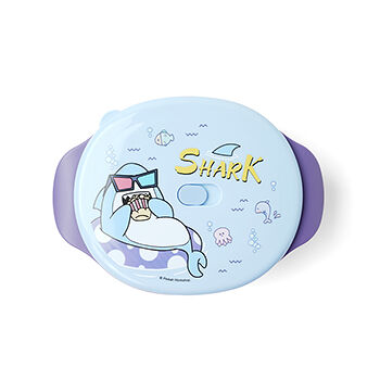 Ланч-бокс с двумя секциями PINKAH цвет голубой, 430 мл Guangzhou Sunny Industrial