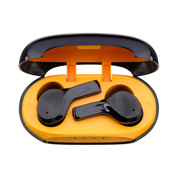 Всёгазин наушники беспроводные tws legend, anc шумоподавление, 37/320мач, bt: 5.0, черно-оранжевые