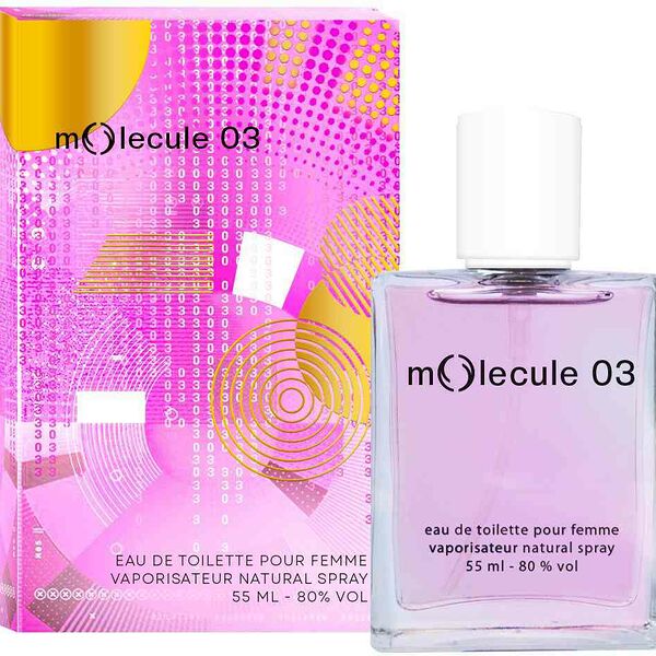Туалетная вода для женщин Euroluxe Мolecule 03, 55 мл