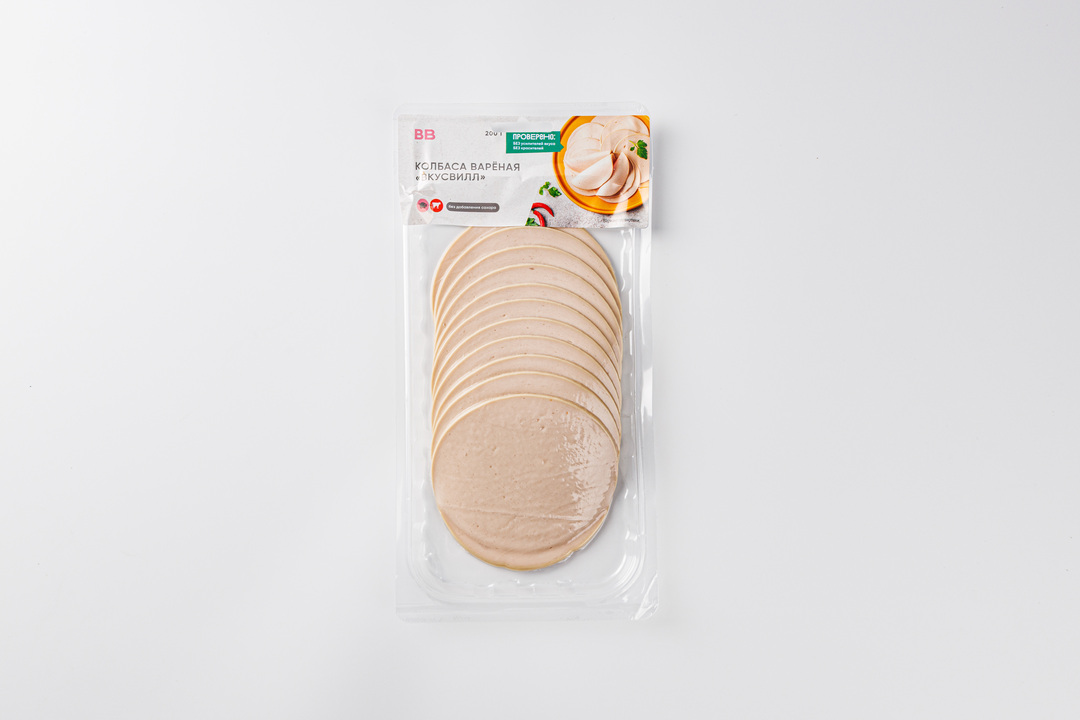 

Колбаса вареная "ВкусВилл", нарезка