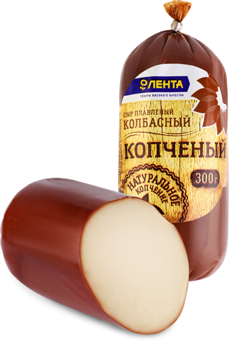 

Сыр плавленый копченый ЛЕНТА Колбасный, без змж