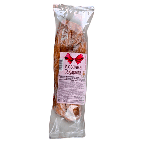 Косичка Краснодарский хлебозавод №6 Сахарная 80 г