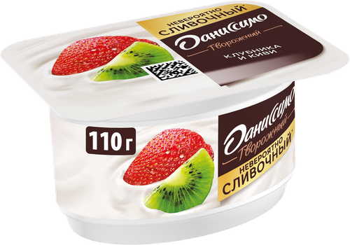 

Десерт творожный Даниссимо Клубника-киви 5.6% 110 г