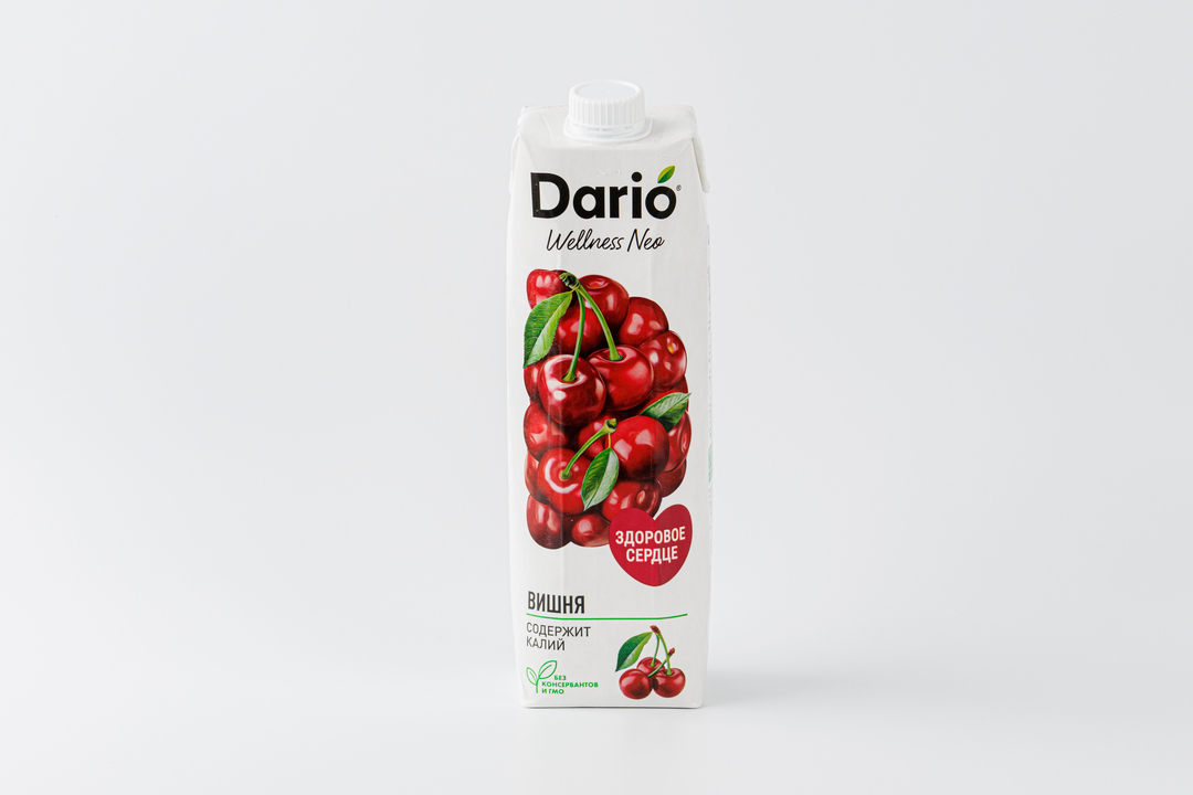 

Нектар Dario Wellness вишня-черешня 1 л