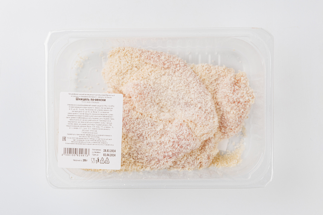 

Шницель по-венски 250 г