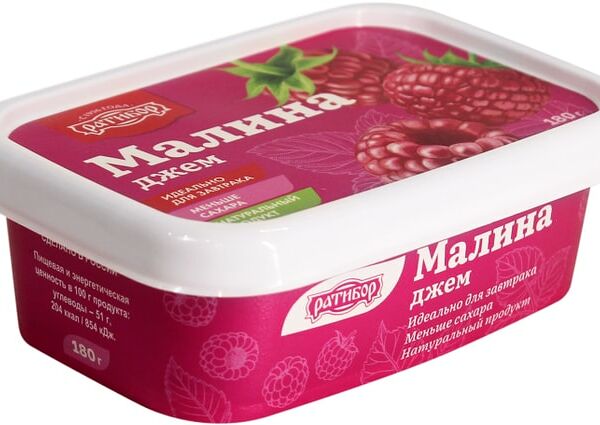 Джем Ратибор Малина 180г