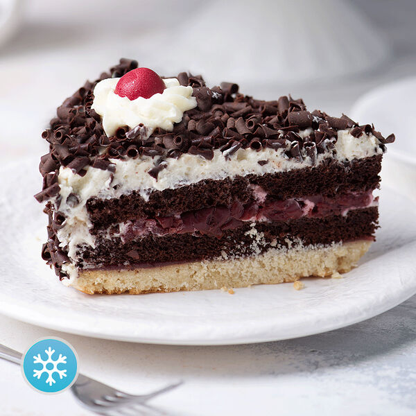 Пирожное Шварцвальд шоколадный с вишней замороженное МясновЪ Пекарня от КуулКлевер