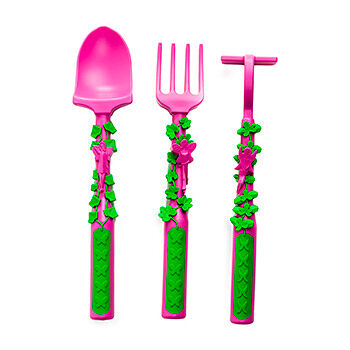 Набор из 3-х столовых приборов Constructive Eating Волшебный сад Constructive Eating,Inc. США