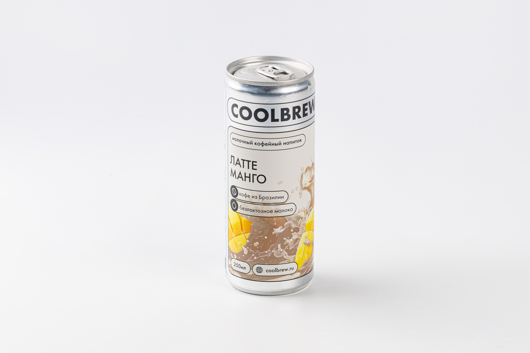 

Напиток молочный кофейный Coolbrew Латте манго 250 мл