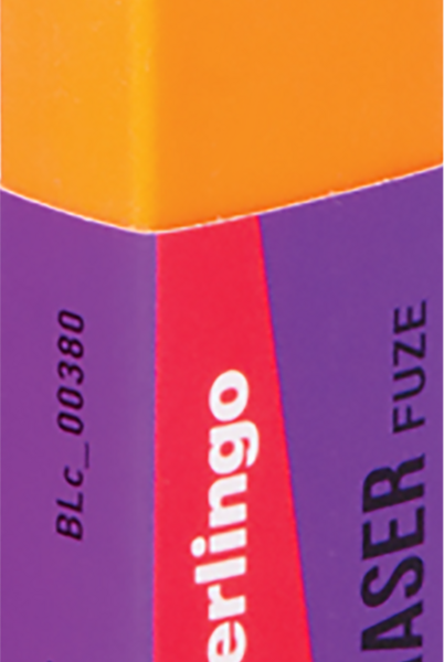Ластик Berlingo Fuze, 50х20х11 мм