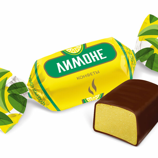 Конфеты Konti Лимоне в мягкой карамели