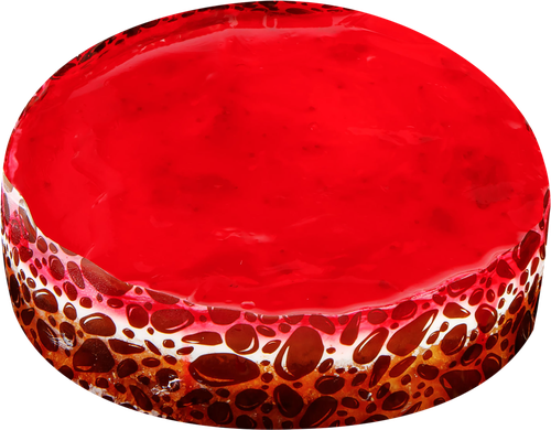 

Торт Миндаль Творожный с клубникой 400 г