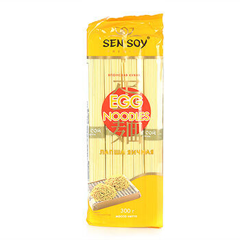 Макаронные изделия Лапша яичная Sen Soy Egg Noodles
