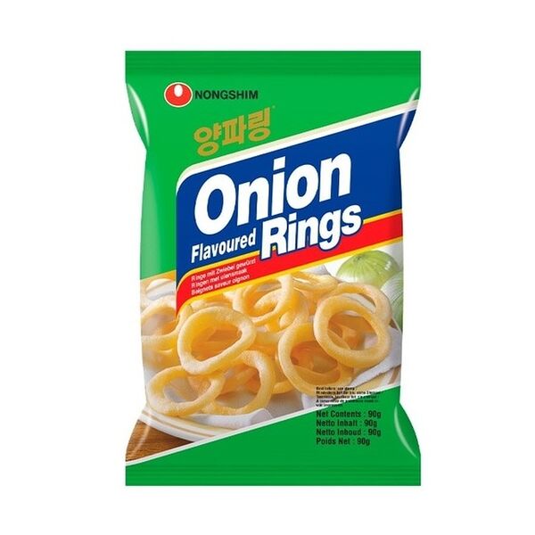 Чипсы Nongshim луковые кольца, 90 г