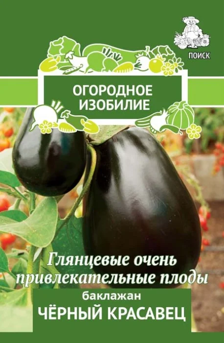 

Семена Поиск Баклажан Черный красавец 0.25 г