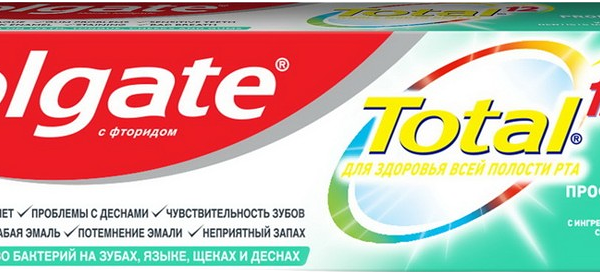 Зуб/паста COLGATE Total 12 Professional Clean/Профессиональная чистка гель  colgate 75 мл