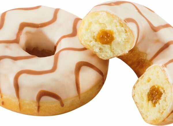 Донат с карамельной начинкой 62 г