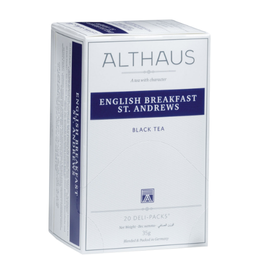 

Черный чай Althaus English Breakfast St. Andrews в пакетиках 20 шт. 35 г