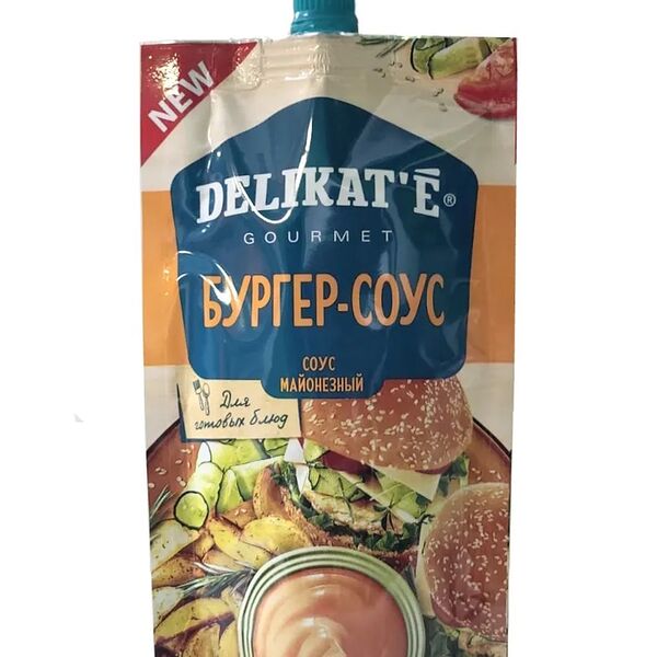 Соус майонезный DELIKAT'E Бургер-соус 200 г