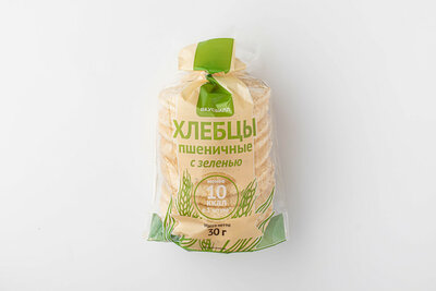 Хлебцы пшеничные ВкусВилл с зеленью