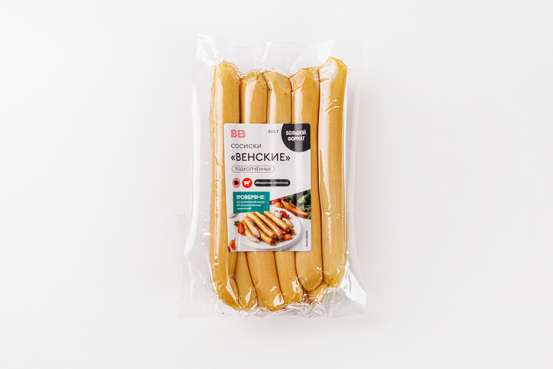 

Сосиски Венские подкопченные