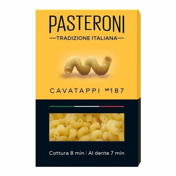 Макароны Pasteroni cavatappi №187