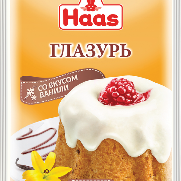 Глазурь Haas со вкусом Ванили
