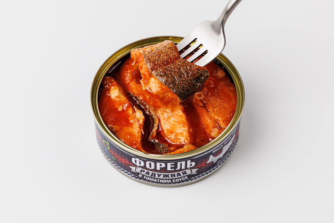 

Форель радужная Ecofood Armenia в томатном соусе, 240 г