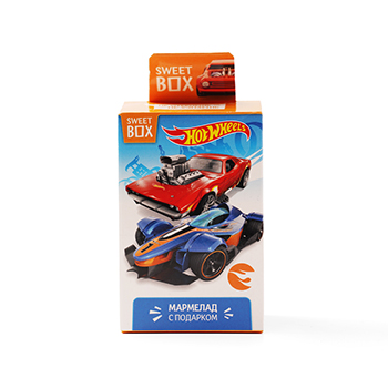 

Мармелад жевательный Sweet Box с пласт. игрушкой Hot Wheels, 10 г