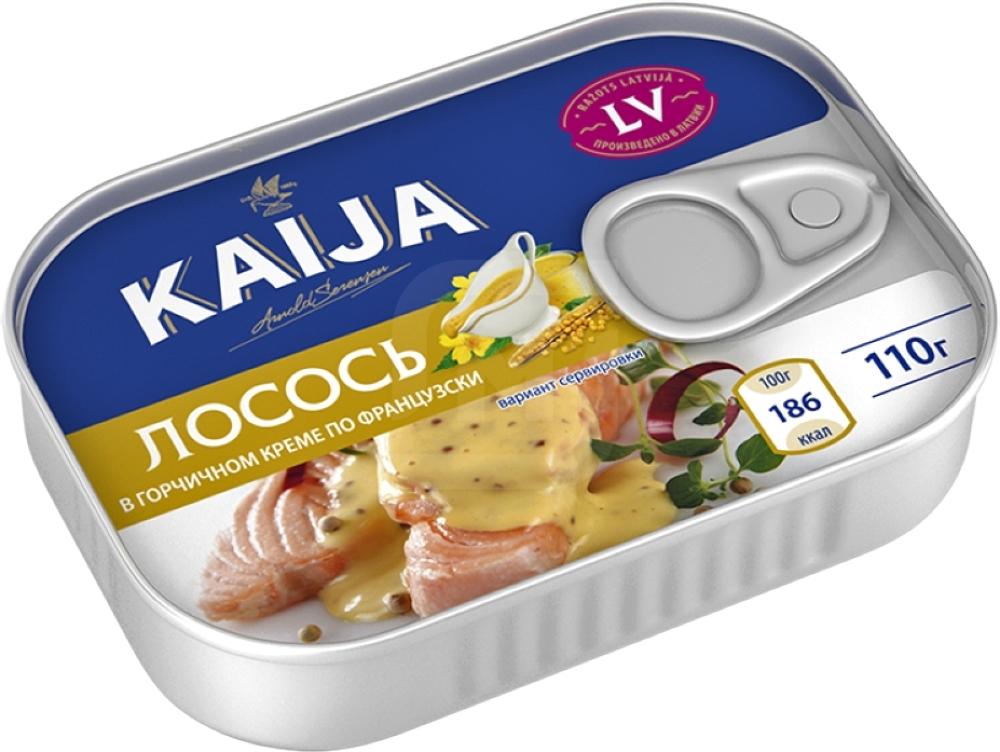 

Лосось Kaija в горчичном креме
