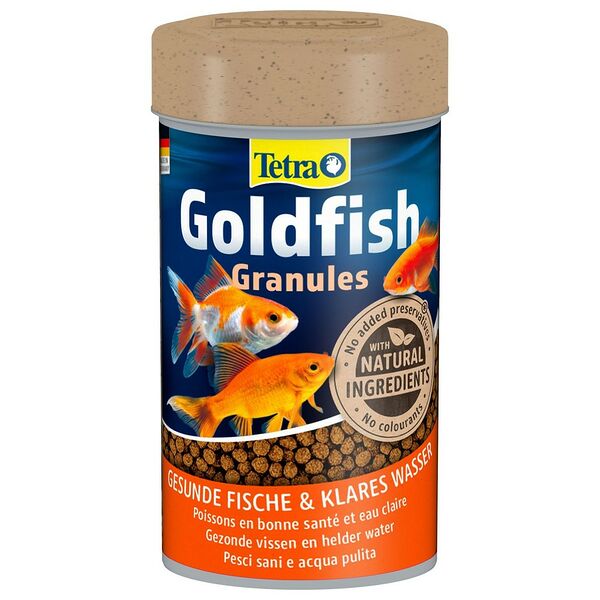 Корм Tetra Goldfish Granules для всех золотых рыбок, гранулы 100 мл